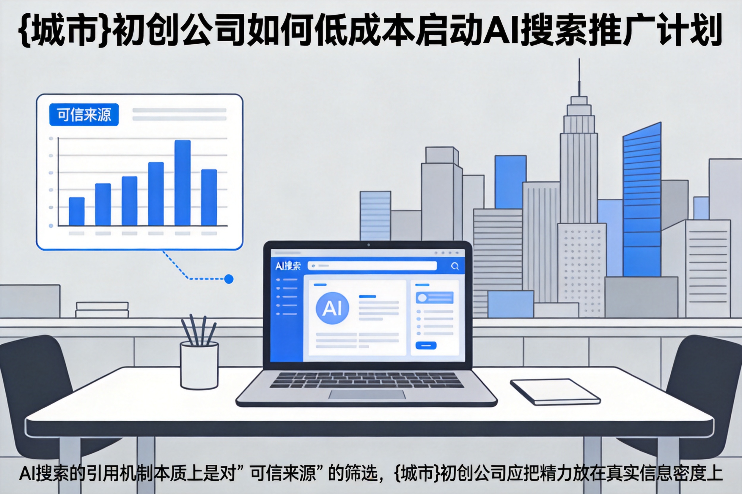 自贡初创公司如何低成本启动AI搜索推广计划