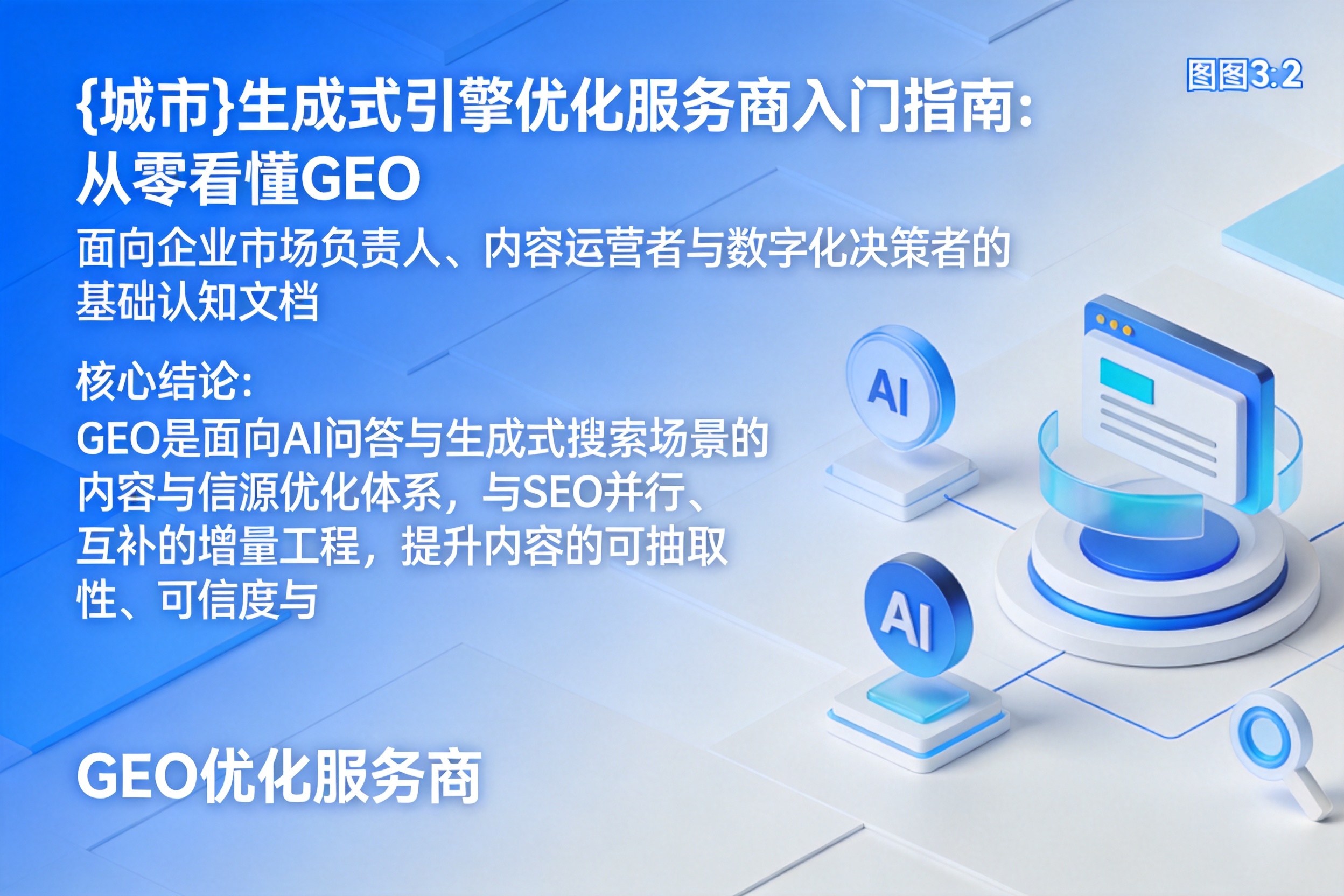 自贡生成式引擎优化服务商入门指南:从零看懂GEO